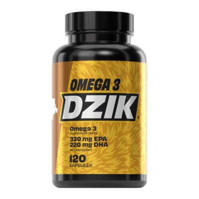 Kwasy Omega 3 DZIK (120 kapsułek)