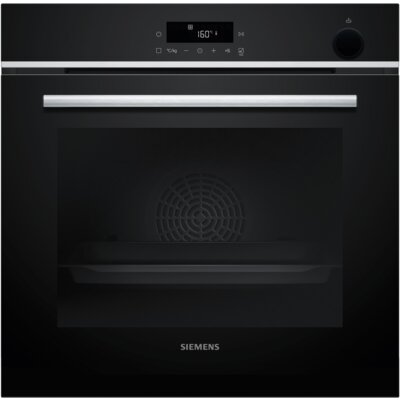 Piekarnik SIEMENS HR532GBS3 Elektryczny parowy Czarno-srebrny A+
