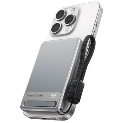 Powerbank indukcyjny INIU MagPro Slim 5000 mAh 20W Biały