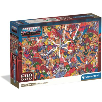 Puzzle CLEMENTONI Impossible Masters Of The Universe Compact 35623 (500 elementów)