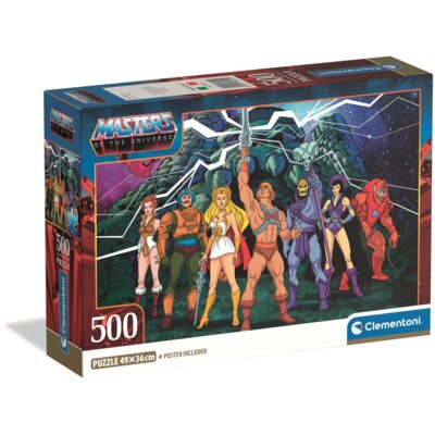 Puzzle CLEMENTONI Impossible Masters of the Universe Compact 35624 (500 elementów)