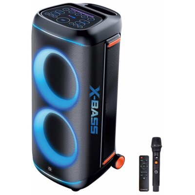 Power audio MANTA Nova MASPK1002B400 Mikrofon Karaoke Czarny