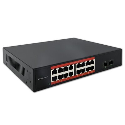 Switch QOLTEC 52364 Gigabit Ethernet, 18 portów