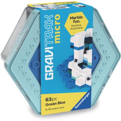 Gra logiczna RAVENSBURGER GraviTrax Zestaw startowy Micro S Niebieski 200239