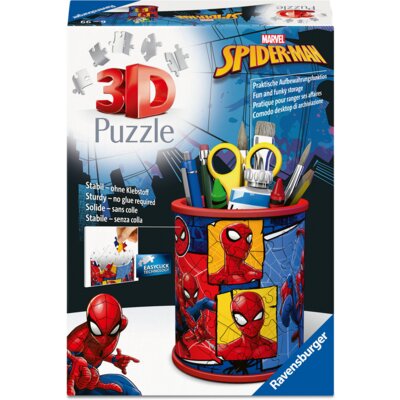 Puzzle 3D RAVENSBURGER Spider-Man Przybornik 12008087 (54 elementy)