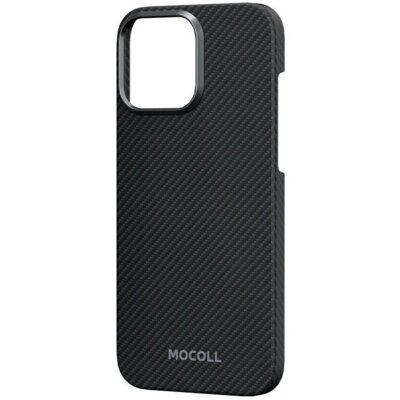 Etui MOCOLL Bulletproof Aramid Fiber Magnetic do Apple iPhone 16 Pro Max Czarny