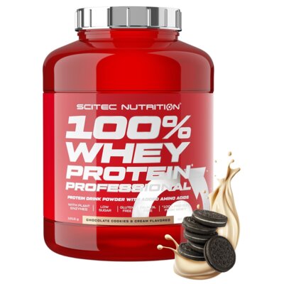 Odżywka białkowa SCITEC NUTRITION 100 Whey Protein Professional Ciastko czekoladowe z kremem (1816 g)