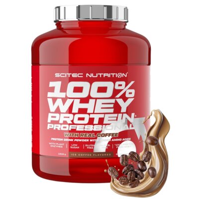 Odżywka białkowa SCITEC NUTRITION 100 Whey Protein Professional Kawa mrożona (1816 g)
