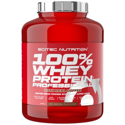 Odżywka białkowa SCITEC NUTRITION 100 Whey Protein Professional Kawa mrożona (1816 g)
