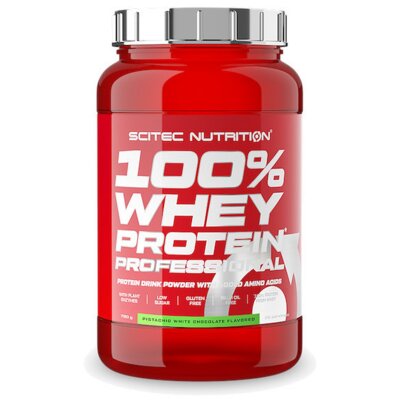 Odżywka białkowa SCITEC NUTRITION 100% Whey Protein Professional Pistacja z białą czekoladą (780 g)