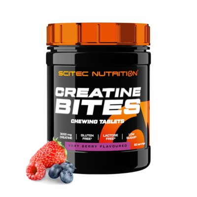 Kreatyna SCITEC NUTRITION Creatine Bites Very Berry Flavoured (240 tabletek)