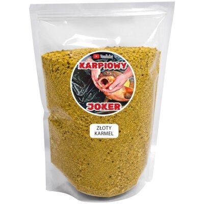 Zanęta KARPIOWY JOKER Premium Złoty Karmel (1 kg)
