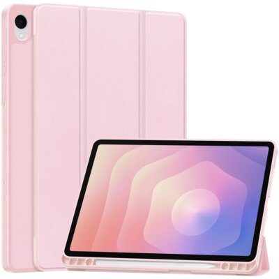 Etui na Galaxy Tab S11 BIZON Case Tab Lizard Różowy
