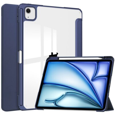 Etui na iPad Air 13 cali BIZON Tab Clear Matt Granatowy