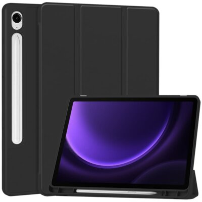 Etui na Galaxy Tab S10 FE / S10 Lite / S9 / S9 FE BIZON Case Tab Lizard Czarny