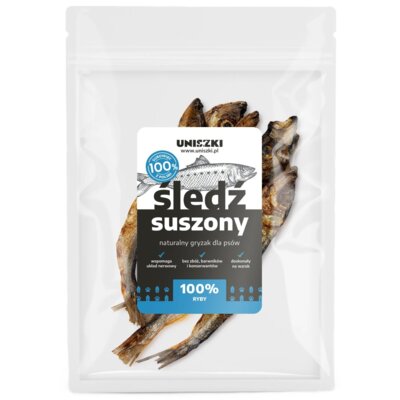 Gryzak dla psa UNISZKI Śledź suszony 50 g