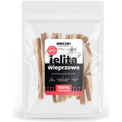 Gryzak dla psa UNISZKI Jelita wieprzowe 100 g