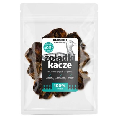 Gryzak dla psa UNISZKI Żołądki kacze 150 g