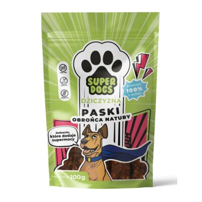 Przysmak dla psa UNISZKI Superdogs Obrońca Natury 100 g