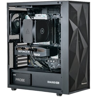 Komputer MAD DOG GENESIS-I06DB32 i5-14400F 32GB RAM 1TB SSD GeForce RTX5070 DLSS 4.5 Wi-Fi
