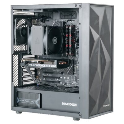 Komputer MAD DOG GENESIS-I07WB32WH i5-14400F 32GB RAM 1TB SSD GeForce RTX5060 DLSS 4.5 Wi-Fi Windows 11 Home