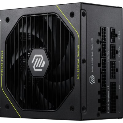 Zasilacz MSI MAG A1000PLS PCIE5 1000W 80 Plus Platinum