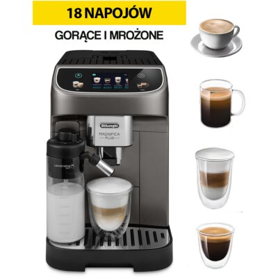 Ekspres DELONGHI Magnifica Plus ECAM320.70.TB Kawa mrożona