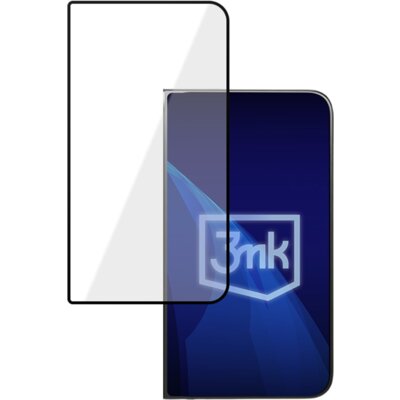 Szkło hartowane 3MK HardGlass Max Black do Apple iPhone Duo