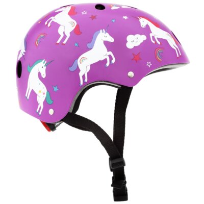 Kask HORNIT Unicorn Fioletowy dla Dzieci (rozmiar M)