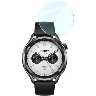 Szkło hartowane BIZON Glass Watch Clear do Xiaomi Watch S4