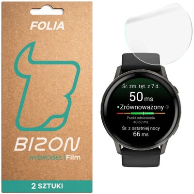 Folia hydrożelowa BIZON Watch Film Hydrogel do Garmin Venu 4 45 mm (2 szt.)