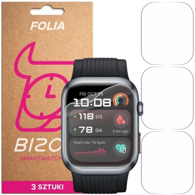 Folia hydrożelowa BIZON Watch Film HydroFlex do Huawei Watch D2 (3 szt.)