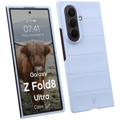 Etui BIZON Case Tur do Samsung Galaxy Z Fold 8 Ultra Jasnoniebieski