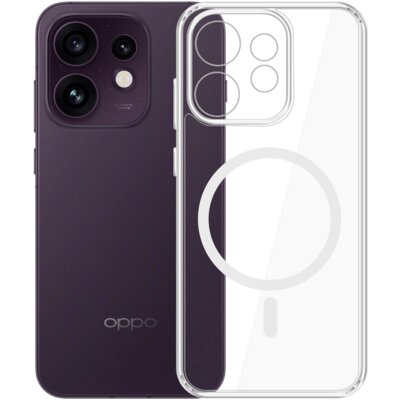 Etui 3MK Hardy LiqForce MagCase do Oppo Reno 16 F/Reno 16 FS Przezroczysty