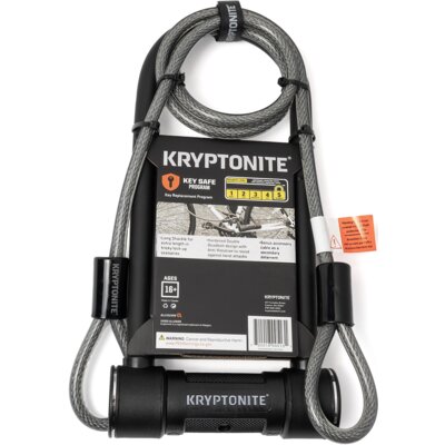 Zapięcie rowerowe KRYPTONITE Heavy Duty K005131 U-lock Czarny