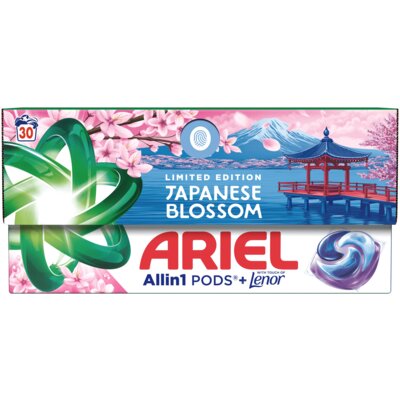 Kapsułki do prania ARIEL All in 1 Pods Color + Touch Japanese Blossom 30 szt. do tkanin kolorowych