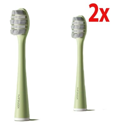 Oryginalna końcówka do szczoteczek JIMOK R1 Matcha Green (2 szt.)