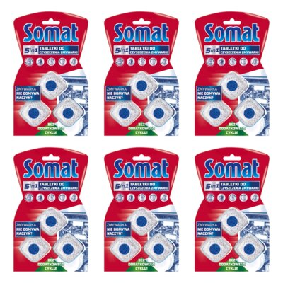 Kapsułki do czyszenia zmywarki SOMAT Machine Cleaner - 18 szt.