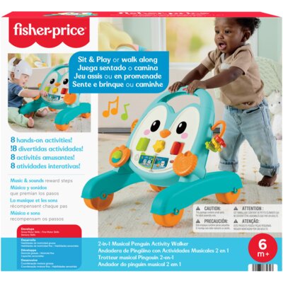 Pchacz dla dziecka FISHER PRICE Pingwinek JHF74