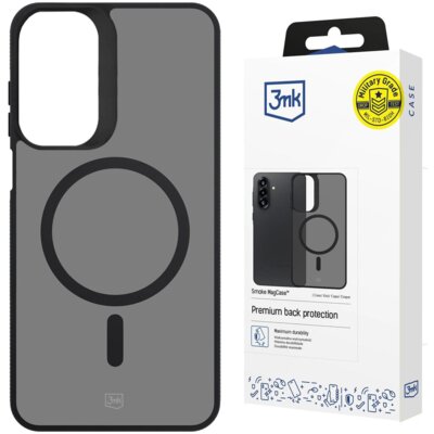 Etui 3MK Smoke MagCase MagSafe do Samsung Galaxy A17/A18 4G/5G Szary