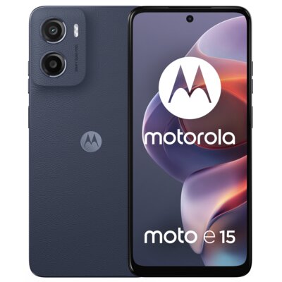 Smartfon MOTOROLA Moto E15 2/64GB 6.67" 90Hz Granatowy