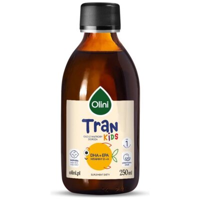 Tran OLINI Pomarańczowy Kids (250 ml)
