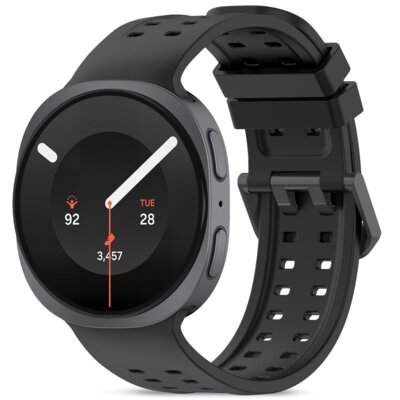 Pasek TECH-PROTECT Silicone Air do Samsung Galaxy Watch 8/9/Classic do koperty 40/44/46 mm Czarny