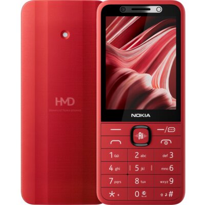 Telefon NOKIA 215 4G 2nd Edition Dual SIM Czerwony