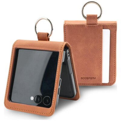 Etui MERCURY Basic Diary do Samsung Galaxy Z Flip 8 Brązowy