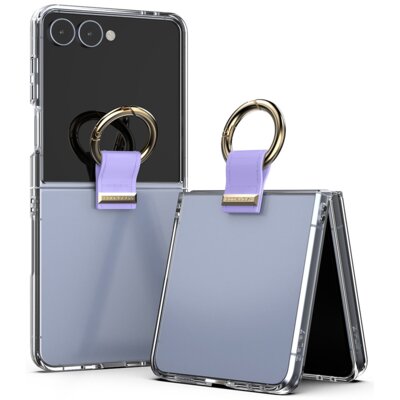 Etui MERCURY Golden Bell Case do Samsung Galaxy Z Flip 8 Fioletowy