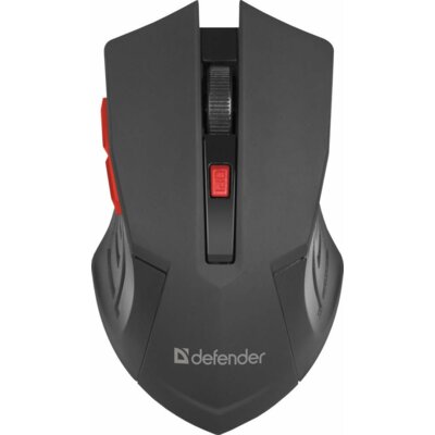 Mysz DEFENDER Accura MM-275 Czarno-czerwony