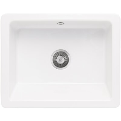 Zlewozmywak jednokomorowy DEANTE Sabor ZCB 610H Biały 48.5x61.5