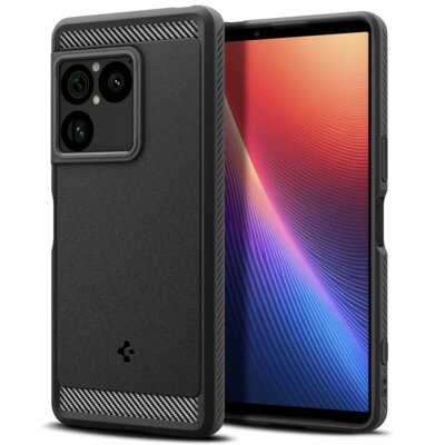 Etui SPIGEN Rugged Armor do Sony Xperia 1 VIII Czarny Mat