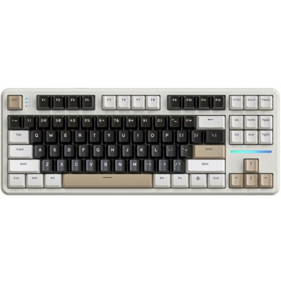 Klawiatura ATTACK SHARK X87 Biało-czarny